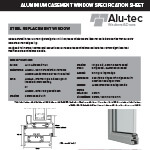 Steel Replacement Window Spec Sheet