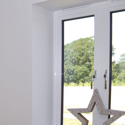 White Aluminium Casement Window