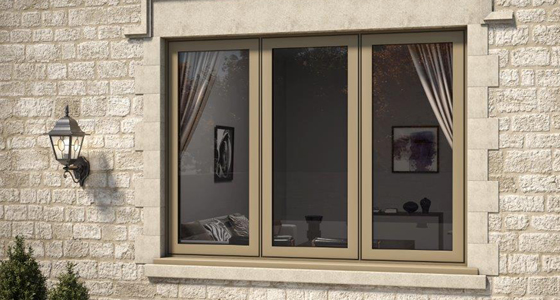 Aluminium Flush Window