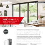 Aluminium Bifold Door (Part L) Technical Data Sheet