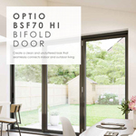 Aluminium Bifold Door - Optio BSF70 HI