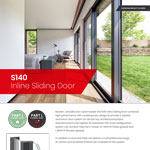 AluK S140 Sliding Door Data Sheet