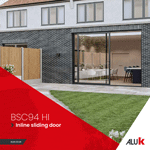 BSC94 Aluminium Sliding Door from Alu-tec