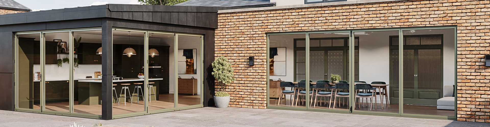 F80 IconiK Aluminium Bifold Door from Alu-tec