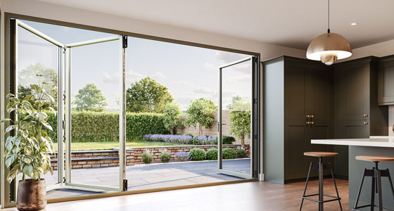 IconiK Aluminium Bifold Door