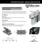 Glass Adjuster Information Sheet